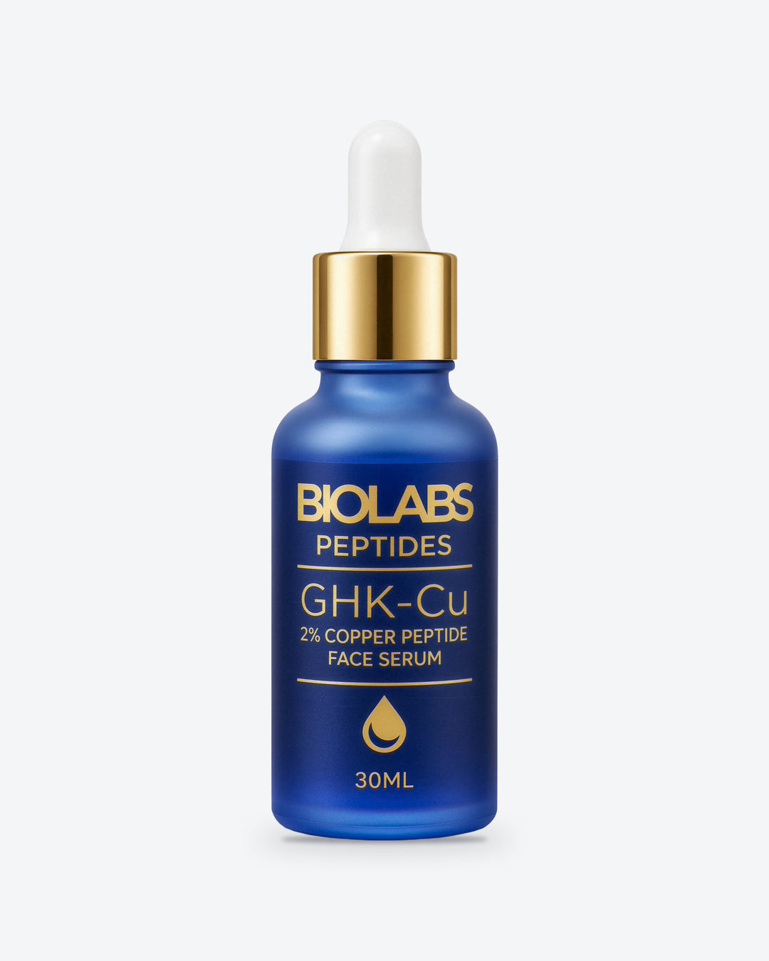 Biolabs 2% GHK-Cu Copper Peptide Face Serum with Hyaluronic Acid 30ml – Biolabs Cosmetics