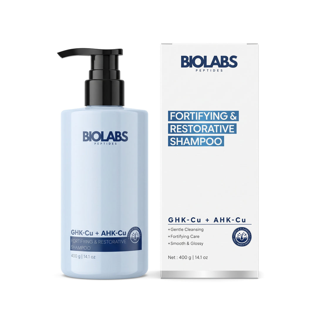 Biolabs GHK-Cu + AHK-Cu Shampoo 400g bottle